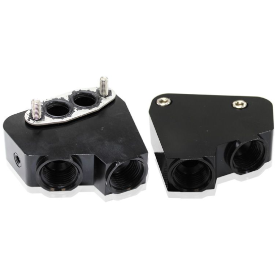 EXINER LSX Oil Cooler Adapter – GM Gen III & Gen IV (EXN-00103-02S)