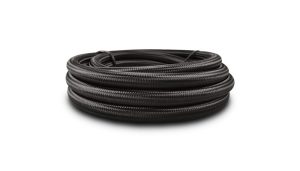 Black Nylon Braided Flex Hose E85 1 Meters AN4