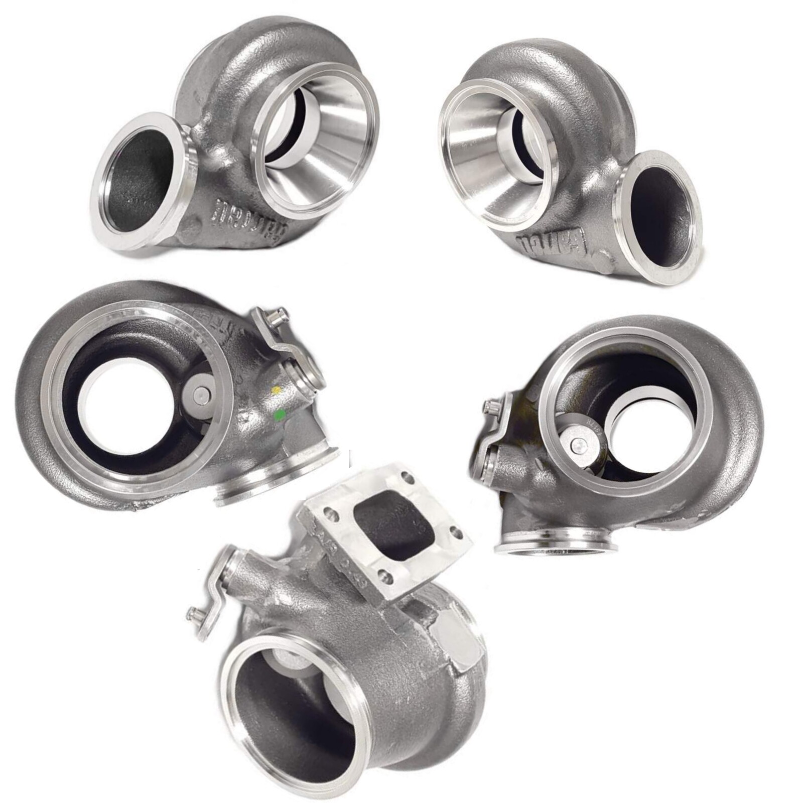 Garrett ® Turbine Hsg Kit O/V V-Band / V-Band 0.72 A/R - G25
