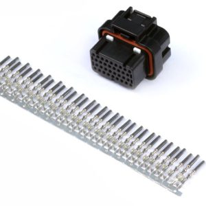 Plug and Pins Only - AMP 34 Pin 4 Row 3 Keyway Superseal Connector