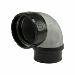 LockSleeve Turbo Adapter Compressor Outlet 2.50" to 90 Elbow Hose Barb 2.50"