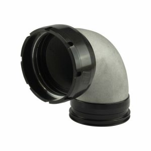 LockSleeve Turbo Adapter Compressor Outlet 3.00" to 90 Elbow Vibrant ,Plazmaclamp 3.00"