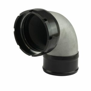 LockSleeve Turbo Adapter Compressor Outlet 3.00" to 90 Elbow Hose Barb 3.00"