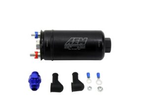 AEM 50-1005 400LPH 044 Style Inline High-Flow High-Pressure Fuel Pump (-10AN Inlet / -6AN Outlet)